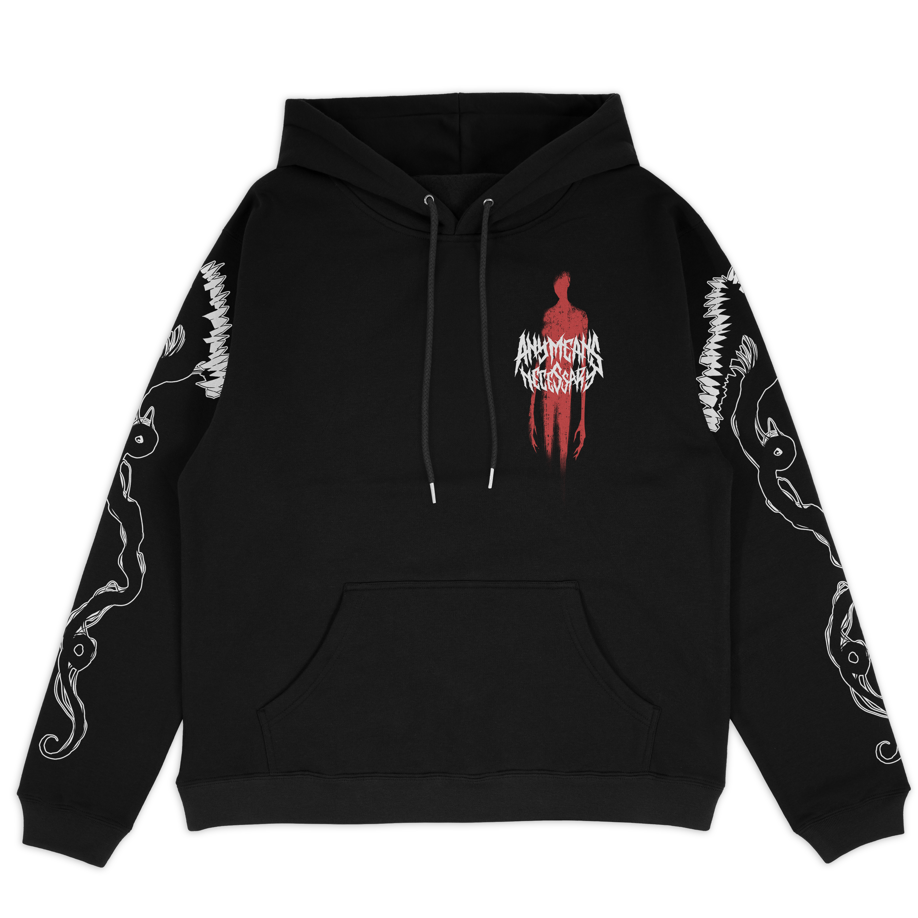 Abandon Pullover Hoodie Black
