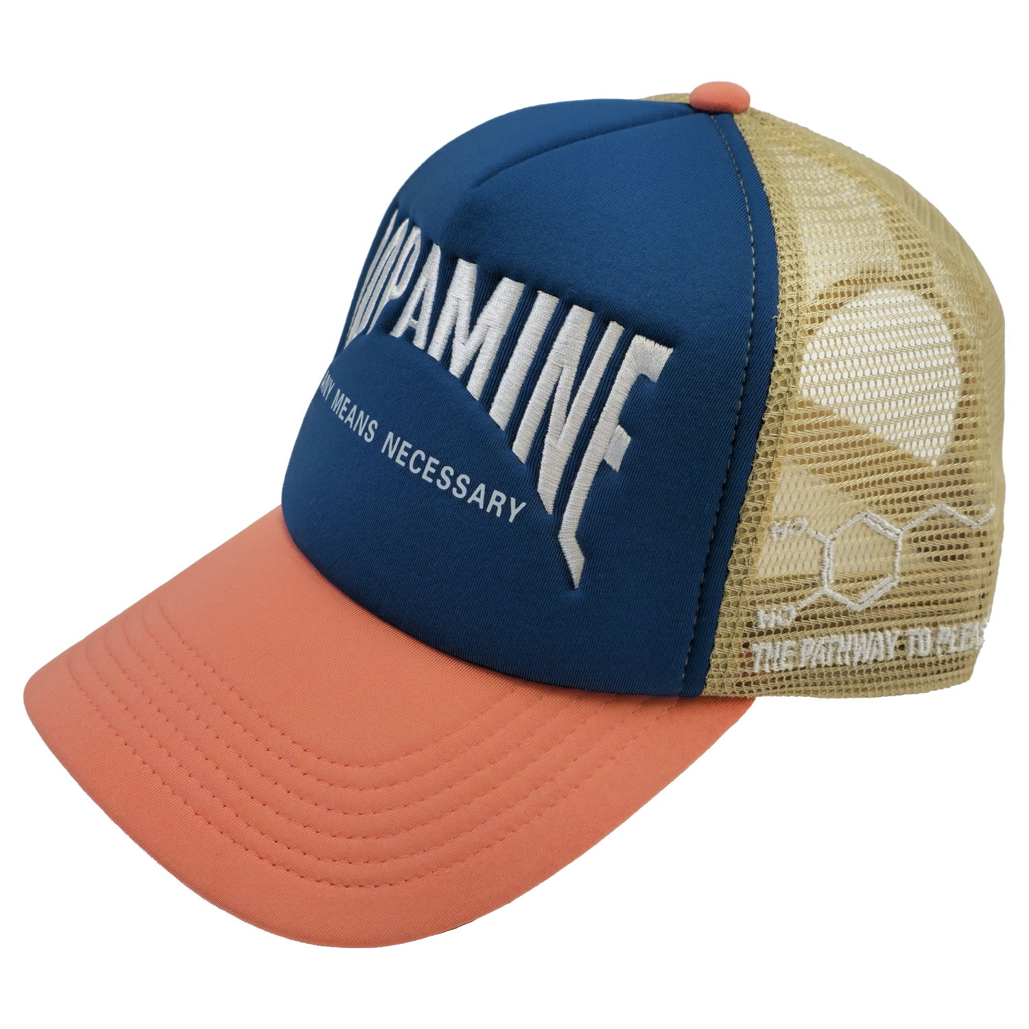 Dopamine Trucker Hat Salmon